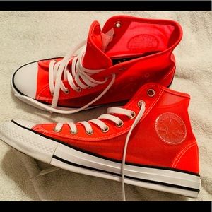 CONVERSE - HIGH TOP MESH !! 🖤 Worn ONCE !! EUC